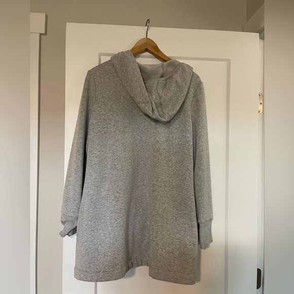 Athleta Hooded Open Faced Sweater - Picture 2 of 3